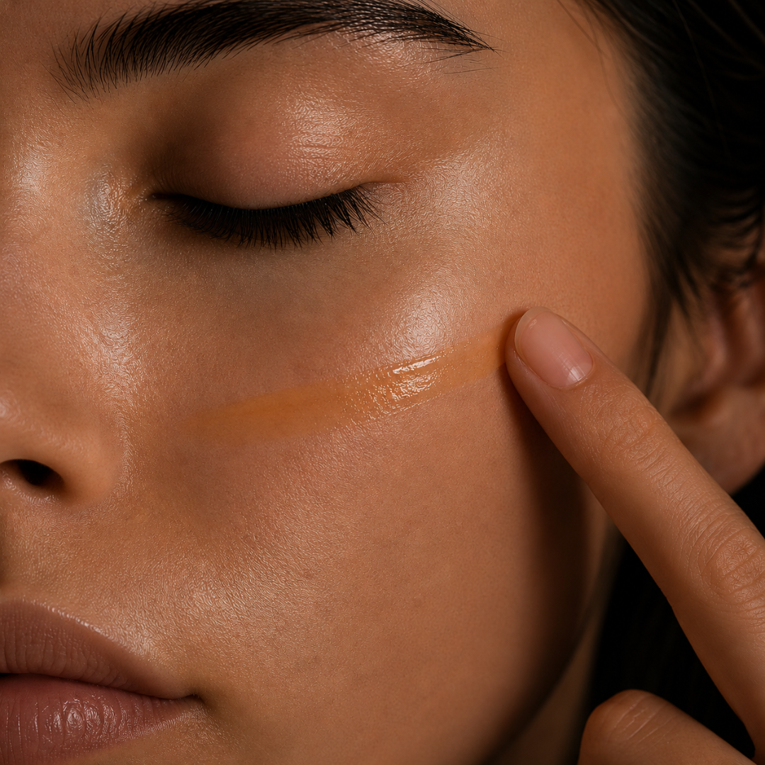 Applying AUREN Six-Seed Treatment Balm
